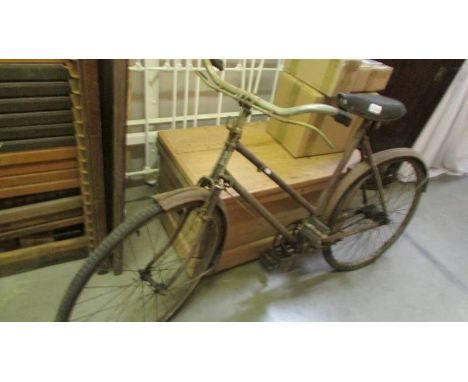 A 1940's 'Hopper' bicycle for restoration. (collect only)