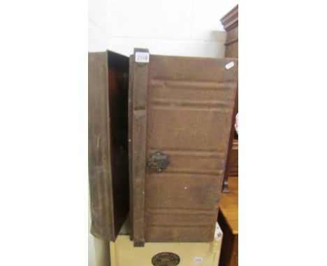 An old tin trunk. (collect only)