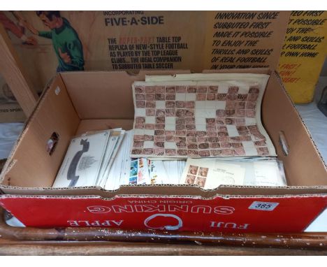 A collection of stamps including a sheet of penny brown, FDC's , first day of issue etc