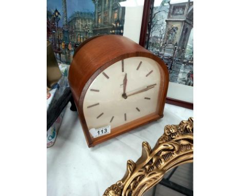 A retro Smiths mantle clock