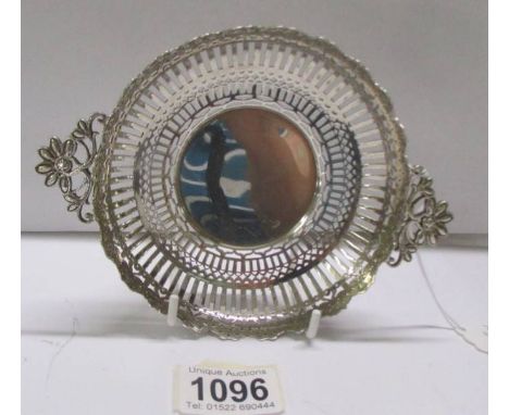 A silver Tiffany &amp; Co., dish.