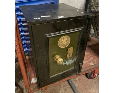 C R GRIFFITHS &amp; SONS SMALL SAFE WITH KEY  45CMS (W) X 45CMS (L) X 61CMS (H)