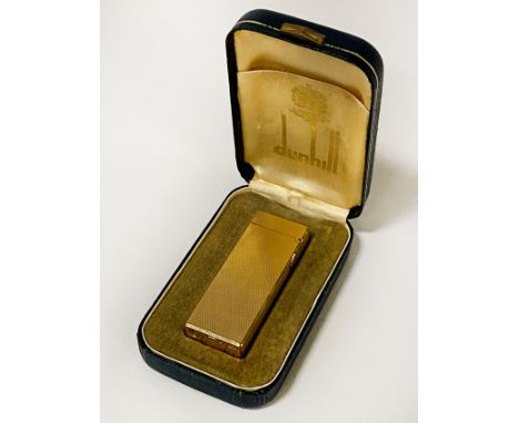 DUNHILL ROLLERGAS LIGHTER IN ORIGINAL BOX