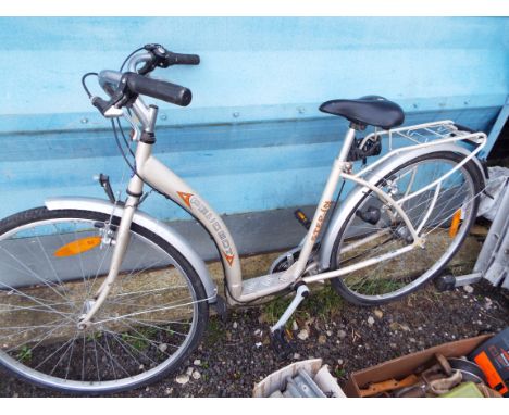 A Peugeot ladies 'Step-In' three-speed bicycle