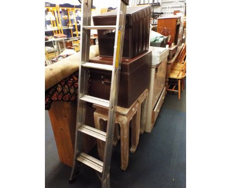 A three way combination step ladder 
