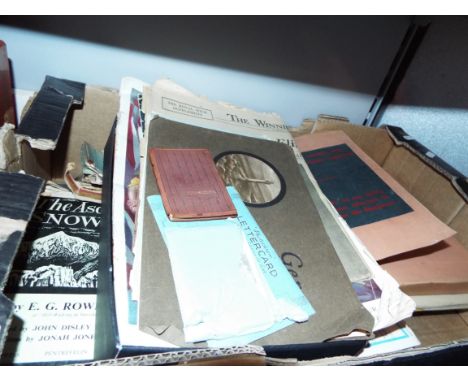 A selection of 1940s ordnance survey maps, street and village maps, commemorative ephemera etc