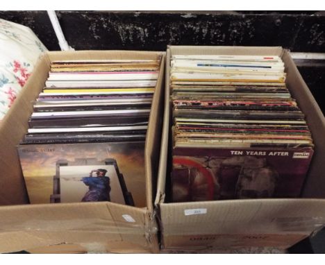 A large selection of LP's to include Spandau Ballet, Elvis, Bob Dylan etc