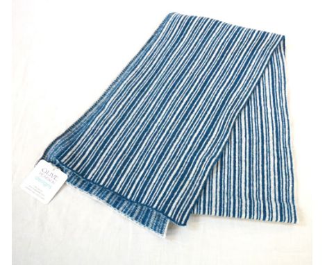 LONG UNISEX BARCODE DESIGN SCARF BY OLIVE PEARSON DESIGNSin 100% felted lambs wool, 192cm x 26cm Note: Olive Pearson Designs 