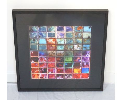 'STREETGLASS ILLUMINATED 2' BY ANDREW HURSTartist's proof giclee print, signed and titled, with black mount and slate texture