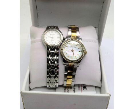 Two ladies wristwatches, Rotary and Accurist. P&amp;P Group 1 (£14+VAT for the first lot and £1+VAT for subsequent lots) 