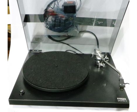Rega Planar 3 turntable. All electrical items in this lot have been PAT tested for safety and have passed. This does not conf