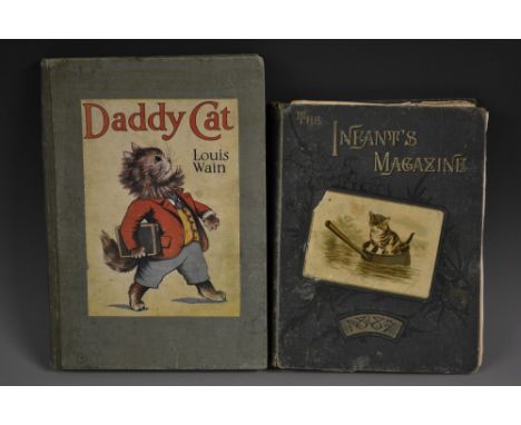 Children's Books - Daddy Cat, Illustrated by Louis Wain, presumably the first edition, Blackie and Son Limited, London [c.191