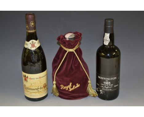 Wines and Spirits - Chivas Brothers Ltd Royal Salute 21 Years-Old Whisky, 75cl, 40%, seal intact, velvet presentation pouch, 