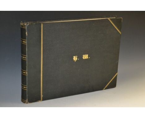 Photography - Military - an early 20th century  army officer's photograph album, belonging to and composed by Captain Humphre