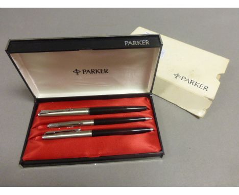 Boxed Parker Pen and Pencil Set