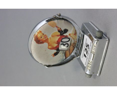 Vintage Glamour Girl Flip Over Desk Calendar