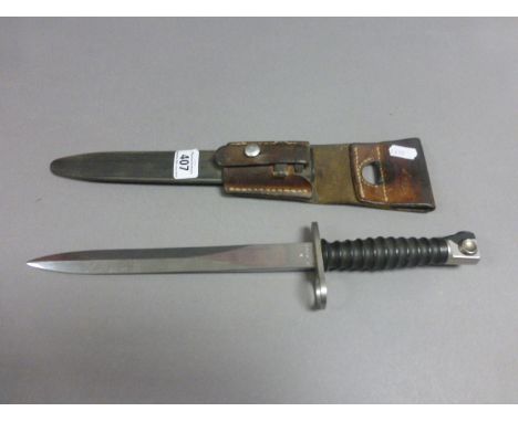 Swiss Bayonet with scabbard