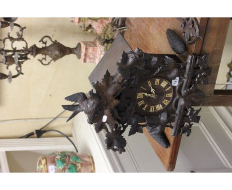 19th C Black Forest cuckoo clock