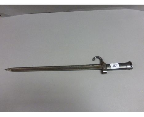 Hooked Quillon Bayonet lacking scabbard