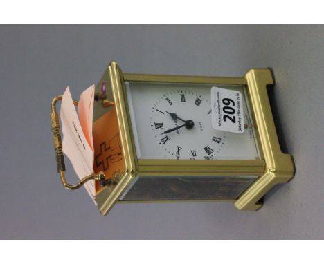 Nine Jewel 8 Day Carriage Clock marked Bayard, Made in France