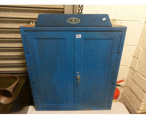 Vintage King Dick metal tool cabinet