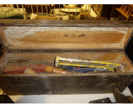Box of various tools 
