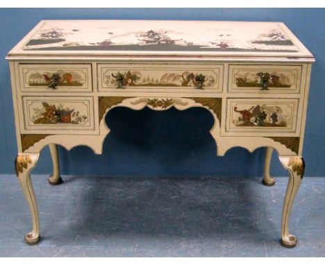 REVISED ESTIMATE Painted dressing table in the Japanese manner