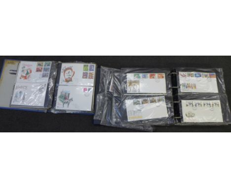 Two folders of 1970's and 1980's first day covers 