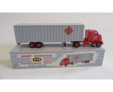 Dinky 948 McLean tractor and trailer, box F, vehicle G (Est. plus 21% premium inc. VAT)