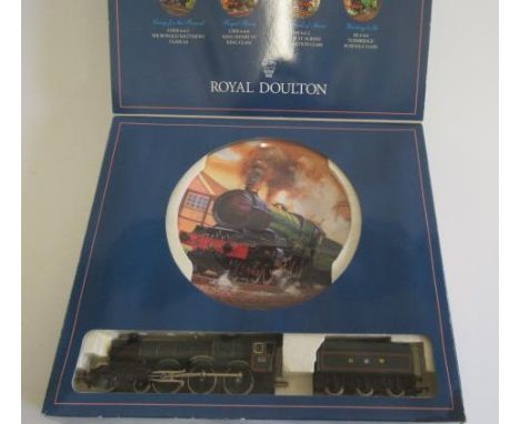 Hornby Royal Doulton plate and G.W.R. King Henry VI, boxed, E (Est. plus 21% premium inc. VAT)