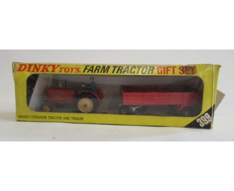 Dinky 399 Tractor and Trailer Set, box F, vehicle E (Est. plus 21% premium inc. VAT)