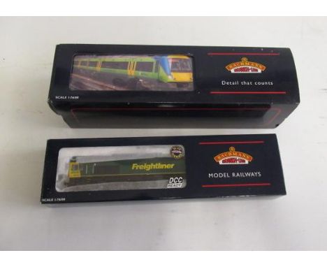 Bachmann Class 66 Freightliner and 170 Turbo Star Central Trains, boxed, G-E (Est. plus 21% premium inc. VAT)