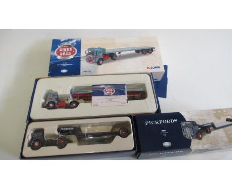 Corgi Pickfords Low Loader and Atkinson Flat bed, boxed E (Est. plus 21% premium inc. VAT)
