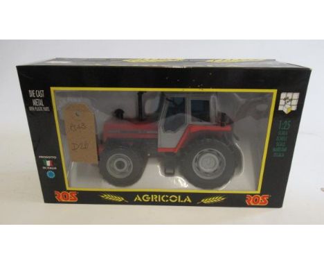 Ros 1/25 scale Massey Ferguson 1014 in red, boxed, E (Est. plus 21% premium inc. VAT)