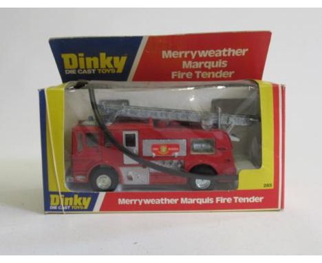 Dinky 285 Merryweather fire engine, boxed E (Est. plus 21% premium inc. VAT)