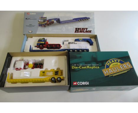Corgi Heavy Haulage Sulley Tracking and Volvo Globetrotter, boxed, G-E (Est. plus 21% premium inc. VAT)