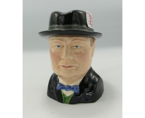 Carltonware Small Toby Jug of Churchill: 