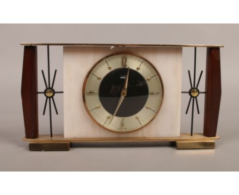 A vintage metamec mantle clock.