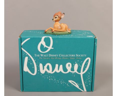 A boxed Walt Disney Classics collection Bambi The Young Prince ceramic figure.