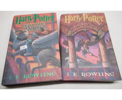 J K Rowling, "Harry Potter &amp; the Sorcerers' Stone" published by the Scholastic Press, first American Edition, October 199