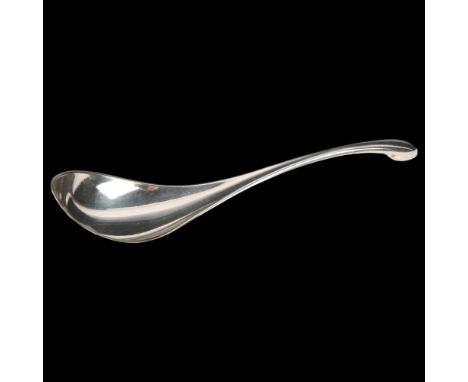 HANS HANSEN - a Danish modernist sterling silver sauce ladle, 17.5cm, 2.2ozNo damage or repair, only light surface wear