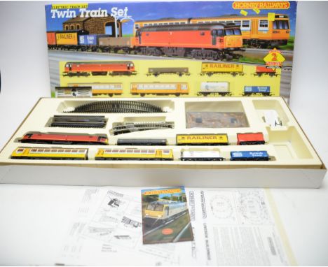 A Hornby Railways 00-gauge Twin Electric Train Set, R.346, boxed.