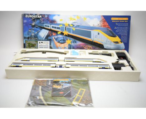A Hornby Railways Eurostar 00-gauge Electric Train Set, R.816, boxed.