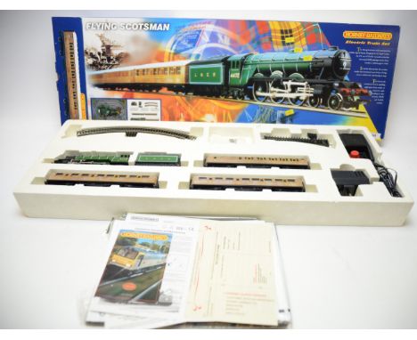 A Flying Scotsman 00-gauge Hornby Railways Train Set, R.823, boxed.