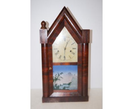 Early 20th century pendulum mantel clock Height 50 cm 