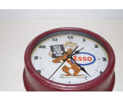 Esso wall clock 