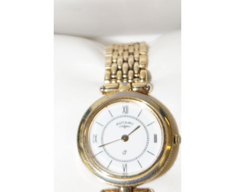 Ladies Rotary wristwatch in original case with spare links