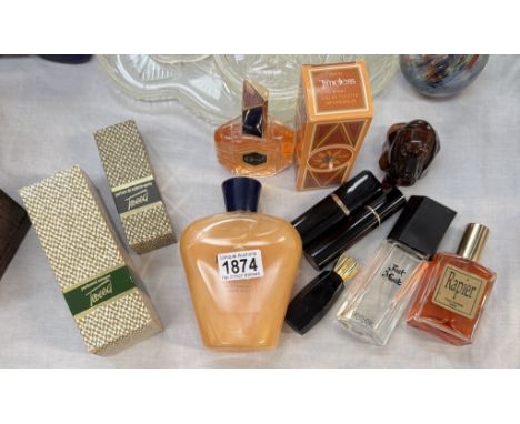 A quantity of vintage perfume including Tweed etc.