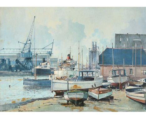 Φ Alan Simpson (1941-2007)Poole HarbourSigned Alan Simpson (lower left)Oil on canvas60.9 x 84cm