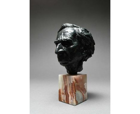 Φ William Timym (1902-1990)Portrait bust of Bertrand Russell (1872-1970)Signed and numbered Timym 3/6 (to back of neck)Bronze